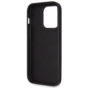 Оригинален гръб GUESS 4G Metal Logo с презрамка GUHCP14LP4TDSCPK - iPhone 14 Pro черен - Img 8