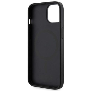 Оригинален гръб GUESS 4G Printed Stripe MagSafe GUHMP14MP4RPSK - iPhone 14 Plus черен - Img 7