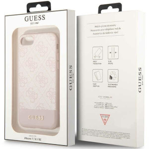 Оригинален гръб GUESS 4G Stripe GUHCI8G4GLPI - iPhone 7 / 8 / SE (2nd gen) / SE (3rd gen) розов - Img 8