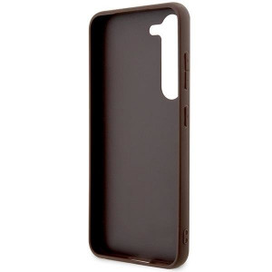 Оригинален гръб GUESS 4G Stripe GUHCS23MG4GLBR - Samsung Galaxy S23+ кафяв - Img 7