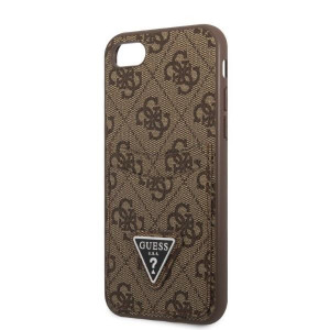 Оригинален гръб GUESS 4G Triangle Logo Cardslot GUHCI8P4TPW с външен джоб - iPhone 7 / 8 / SE (2nd gen) / SE (3rd gen) кафяв - Img 6