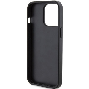 Оригинален гръб GUESS 4G Triangle Metal Logo - iPhone 14 Pro черен - Img 7