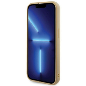 Оригинален гръб GUESS Disco Metal Script - iPhone 15 Pro златист - Img 5