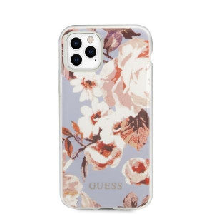 Оригинален гръб GUESS Flower GUHCN65IMLFL02 - iPhone 11 Pro Max лилав - Img 7