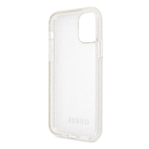 Оригинален гръб GUESS Glitter GUHCN65PCGLSI - iPhone 11 Pro Max сребрист - Img 8