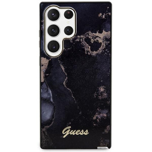 Оригинален гръб GUESS Golden Marble GUHCS23LHTMRSK - Samsung Galaxy S23 Ultra черен - Img 3