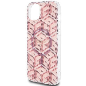 Оригинален гръб GUESS IML GCube MagSafe - iPhone 15 Plus / 14 Plus розов - Img 6
