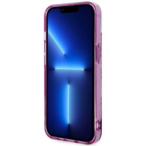 Оригинален гръб GUESS Porcelain GUHCP14MHGPLHF - iPhone 14 Plus циклама - Img 5