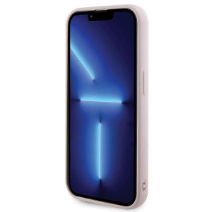 Оригинален гръб GUESS Quilted Metal Logo - iPhone 15 Pro Max розов - Img 5