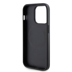 Оригинален гръб GUESS Saffiano MagSafe GUHMP15LPSAHMCK - iPhone 15 Pro черен - Img 7