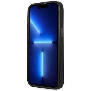 Оригинален гръб GUESS Saffiano Triangle Logo GUHCP14LPSATLK - iPhone 14 Pro черен - Img 5