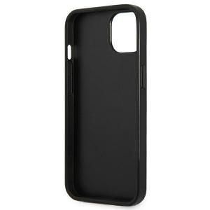 Оригинален гръб GUESS Saffiano Triangle Logo GUHCP14SPSATLG - iPhone 14 сребрист - Img 7