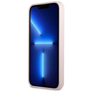 Оригинален гръб GUESS Silicone Triangle GUHCP13XSLTGU - iPhone 13 Pro Max лилав - Img 5