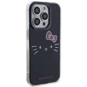 Оригинален гръб Hello Kitty IML Kitty Face - iPhone 15 Pro черен - Img 4