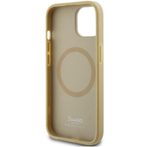Оригинален гръб Hello Kitty Leather Kitty Head MagSafe - iPhone 14 златист - Img 7