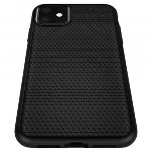 Оригинален гръб SPIGEN Liquid Air - iPhone 11 черен мат - Img 15