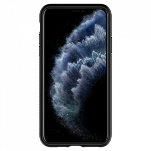 Оригинален гръб SPIGEN Liquid Air - iPhone 11 Pro черен мат - Img 9