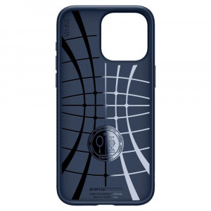 Оригинален гръб SPIGEN Liquid Air - iPhone 15 Pro Max тъмносин - Img 3