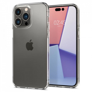 Оригинален гръб SPIGEN Liquid Crystal - iPhone 14 Pro кристалнопрозрачен - Img 1