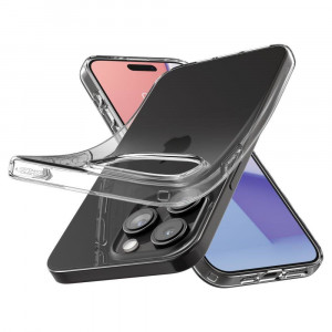 Оригинален гръб SPIGEN Liquid Crystal - iPhone 15 Pro кристалнопрозрачен - Img 6