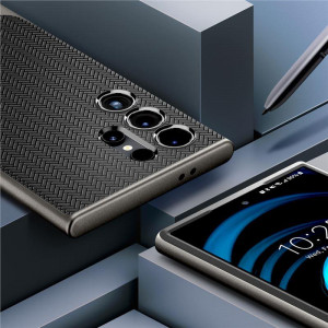 Оригинален гръб SPIGEN Neo Hybrid - Samsung Galaxy S24 Ultra металносив - Img 6