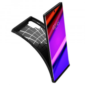 Оригинален гръб SPIGEN Rugged Armor - Samsung Galaxy Note10+ черен мат - Img 14