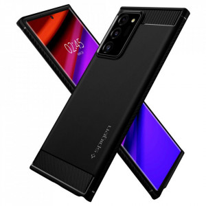 Оригинален гръб SPIGEN Rugged Armor - Samsung Galaxy Note20 Ultra черен мат - Img 7