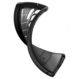 Оригинален гръб SPIGEN Rugged Armor - Samsung Galaxy S23 Ultra черен мат - Img 8