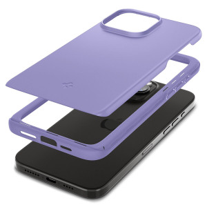 Оригинален гръб SPIGEN Thin Fit - iPhone 15 Pro Max Iris лилав - Img 10