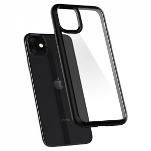 Оригинален гръб SPIGEN Ultra Hybrid - iPhone 11 черен мат - Img 8