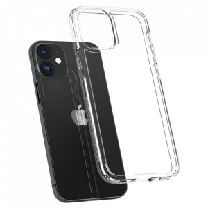Оригинален гръб SPIGEN Ultra Hybrid - iPhone 12 mini кристалнопрозрачен - Img 6