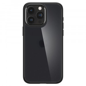 Оригинален гръб SPIGEN Ultra Hybrid - iPhone 15 Pro Max Frost Black - Img 1