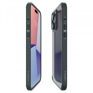 Оригинален гръб SPIGEN Ultra Hybrid - iPhone 15 Pro Max Frost Green - Img 14