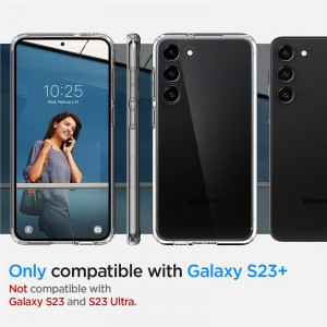Оригинален гръб SPIGEN Ultra Hybrid - Samsung Galaxy S23+ кристалнопрозрачен - Img 18