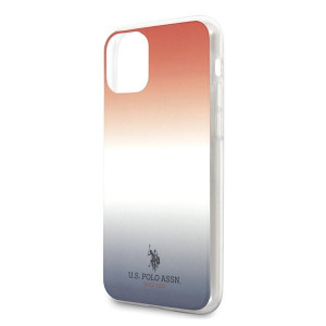 Оригинален гръб US POLO Gradient USHCN58TRDGRB - iPhone 11 Pro син / червен - Img 3