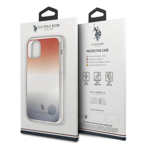 Оригинален гръб US POLO Gradient USHCN61TRDGRB - iPhone 11 син / червен - Img 7