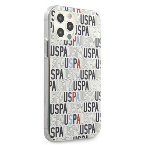 Оригинален гръб US POLO Logo Mania USHCP12LPCUSPA6 - iPhone 12 Pro Max бял - Img 4