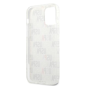 Оригинален гръб US POLO Logo Mania USHCP12MPCUSPA6 - iPhone 12 / 12 Pro бял - Img 9
