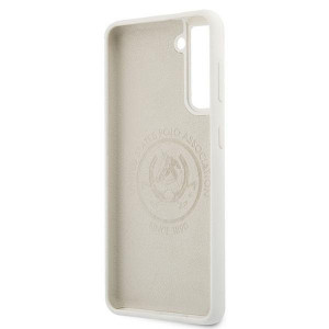 Оригинален гръб US POLO Silicone Logo USHCS21MSLHRWH - Samsung Galaxy S21+ 5G бял - Img 7