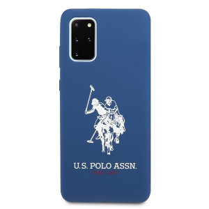 Оригинален гръб US POLO Silicone USHCS67SLHRNV - Samsung Galaxy S20+ / S20+ 5G тъмносив - Img 5