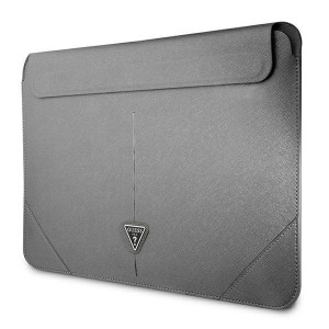 Оригинален калъф за лаптоп GUESS Saffiano Triangle Logo GUCS14PSATLG 13" / 14" сив - Img 2