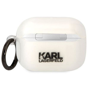 Оригинален калъф за слушалки Karl LAGERFELD Ikonik Choupette KLAPHNCHTCT - AirPods Pro прозрачен - Img 2