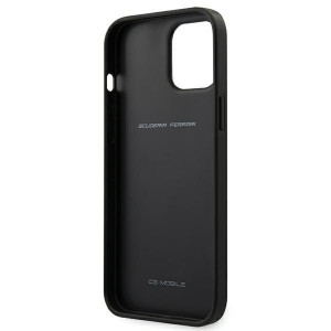 Оригинален калъф тип книга FERRARI Off Track Perforated FEOGOHCP12LRE - iPhone 12 Pro Max червен - Img 3
