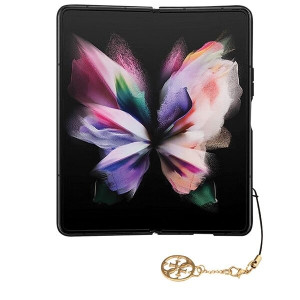Оригинален калъф GUESS 4G Charms GUHCZFD5GF4GBR F946 Z Fold5 кафяв - Img 7