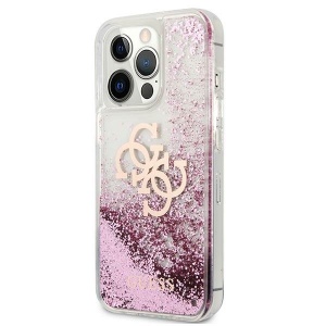 Оригинален Калъф Guess GUHCP13XLG4GPI за iPhone 13 Pro Max 6,7" - розов - Img 2