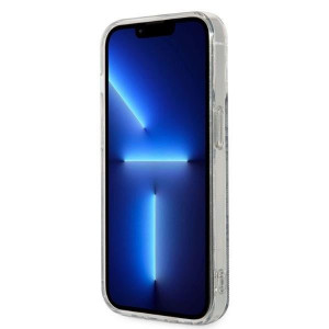 Оригинален комплект GUESS 4G Print (гръб + зарядно) MagSafe GUBPP14LH4EACSB - iPhone 14 Pro син - Img 4