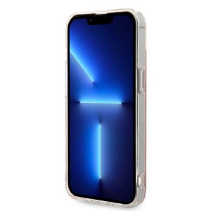 Оригинален комплект GUESS 4G Print (гръб + зарядно) MagSafe GUBPP14MH4EACSP - iPhone 14 Plus розов - Img 5
