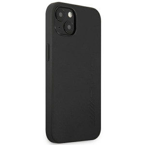 Оригинален твърд гръб AMG Leather Hot Stamped AMHCP14MDOLBK - iPhone 14 Plus черен - Img 4