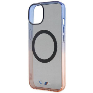 Оригинален твърд гръб BMW Gradient Bumper MagSafe BMHMP14SHTGE - iPhone 14 сив - Img 6
