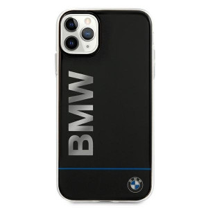 Оригинален твърд гръб BMW Signature Logo Imprint BMHCN58PCUBBK - iPhone 11 Pro черен - Img 3